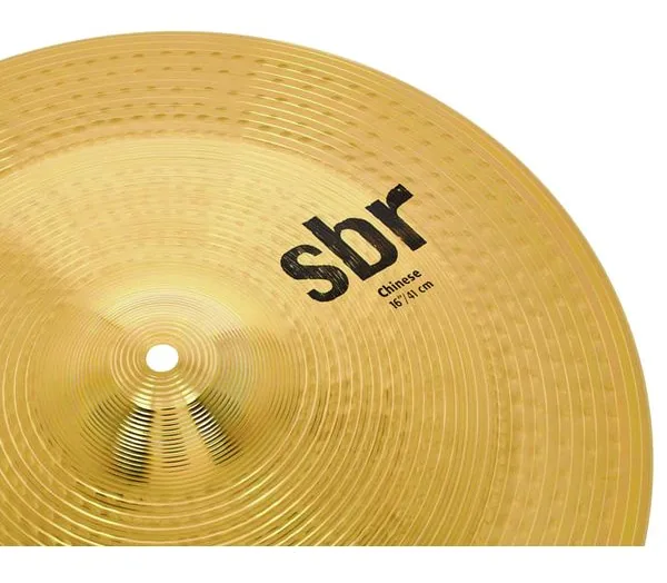 Sabian 16" SBR China detail 4