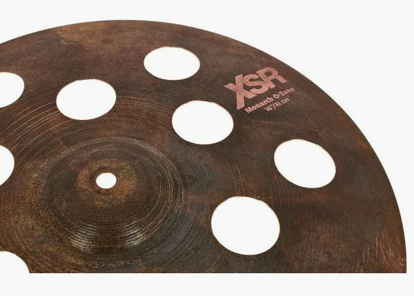 Sabian 16" XSR Monarch O-Zone Crash detail 3