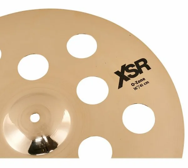 Sabian 16" XSR O-Zone Crash detail 4