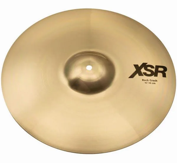 Sabian 16" XSR Rock Crash vooraanzicht