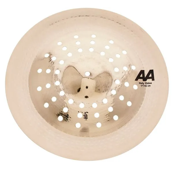 Sabian 17" AA Holy China detail 2