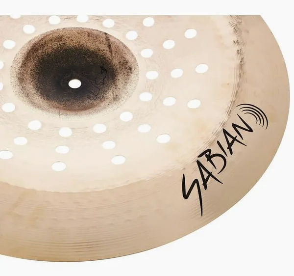 Sabian 17" AA Holy China detail 3