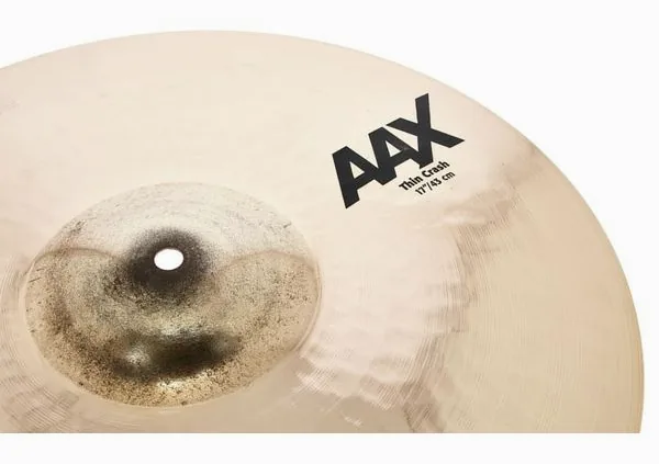Sabian 17" AAX Thin Crash detail 3