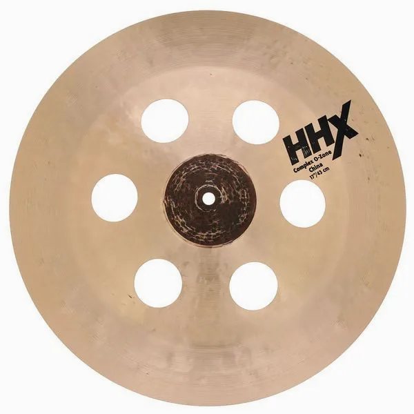 Sabian 17" HHX Complex O-Zone China detail 2