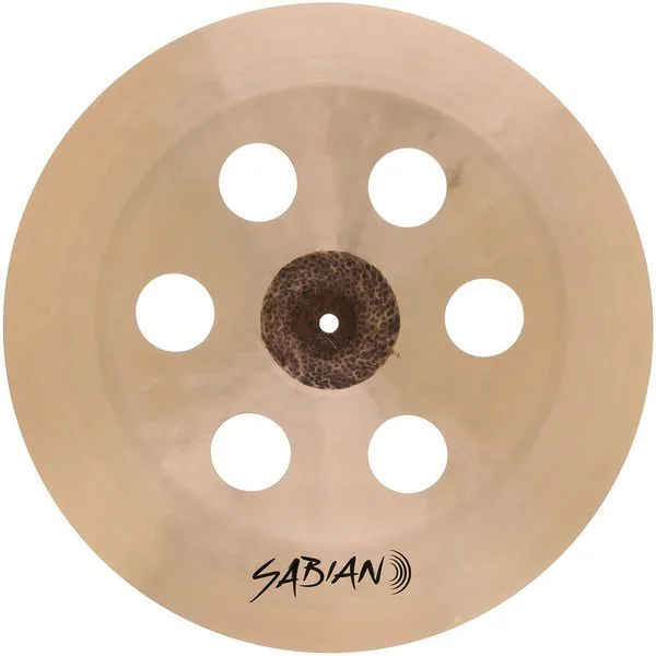 Sabian 17" HHX Complex O-Zone China detail 3