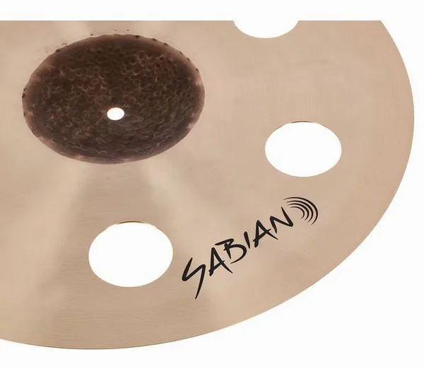 Sabian 17" HHX Complex O-Zone Crash detail 3
