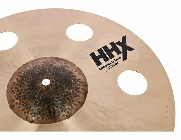 Sabian 17" HHX Complex O-Zone Crash detail 4