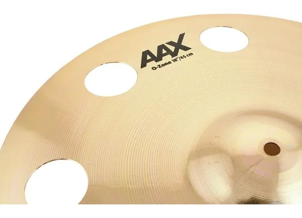 Sabian 18" AAX O-Zone Crash detail 4