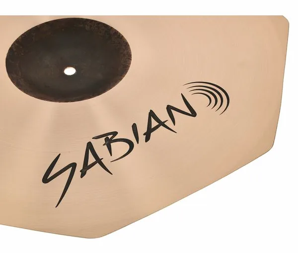 Sabian 18" AAX Rocktagon detail 5