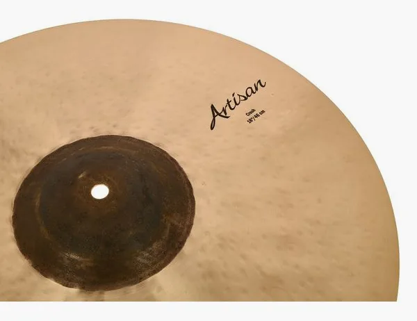 Sabian 18" Artisan Thin Crash detail 4