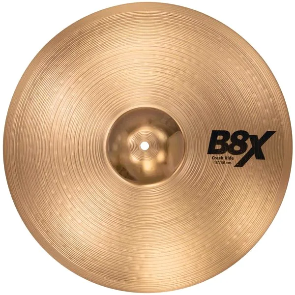 Sabian 18" B8X Crash Ride detail 2