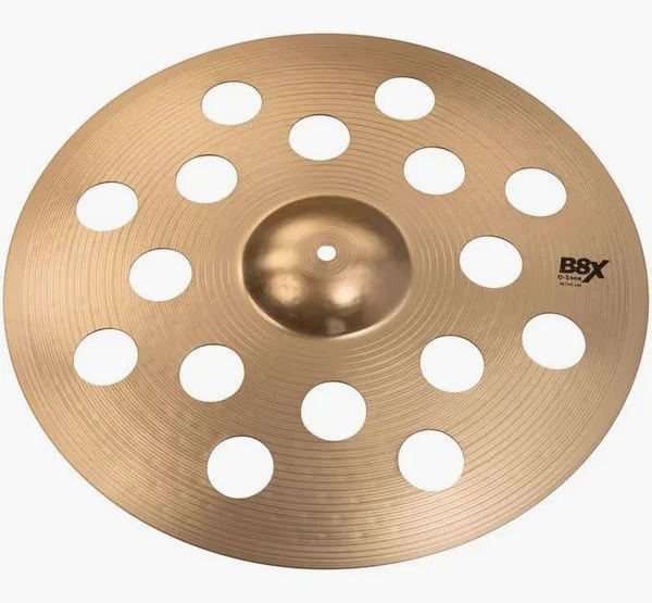 Sabian 18" B8X O-Zone Crash vooraanzicht