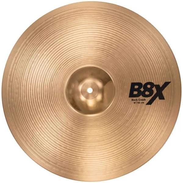 Sabian 18" B8X Rock Crash detail 2