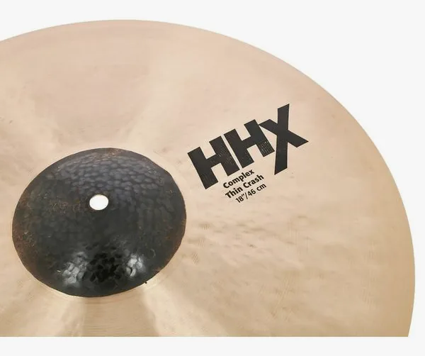 Sabian 18" HHX Complex Thin Crash detail 4