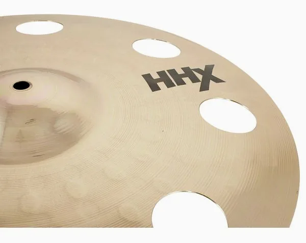 Sabian 18" HHX Evolution O-Zone Crash detail 4