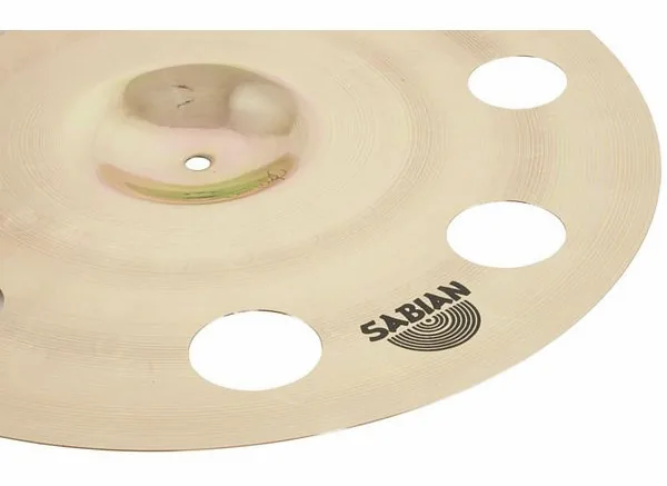 Sabian 18" HHX Evolution O-Zone Crash detail 5