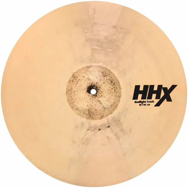 Sabian 18" HHX Redlight Crash detail 2