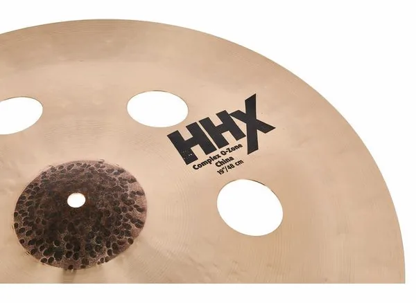 Sabian 19" HHX Complex O-Zone China detail 4