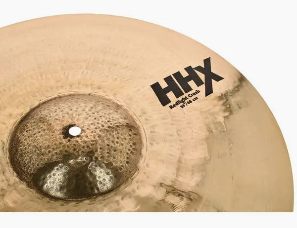 Sabian 19" HHX Redlight Crash detail 4