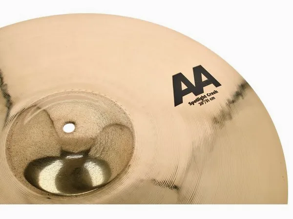 Sabian 20" AA Spotlight Crash detail 4