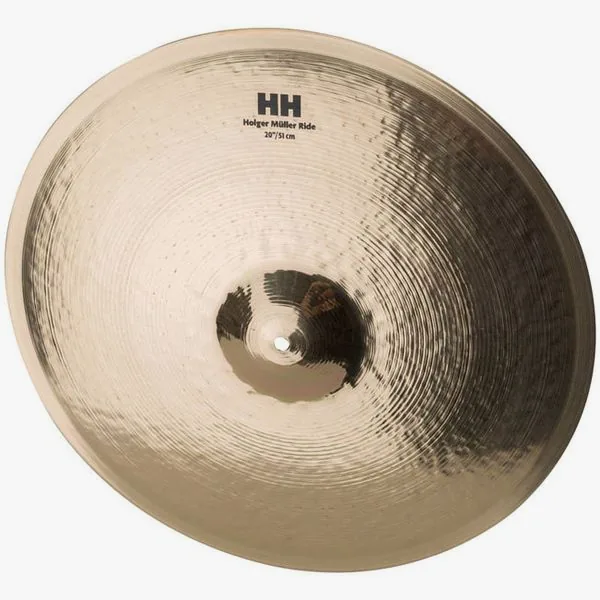 Sabian 20" Ride Holger Müller Sign. detail 3