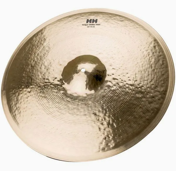 Sabian 20" Ride Holger Müller Sign. vooraanzicht