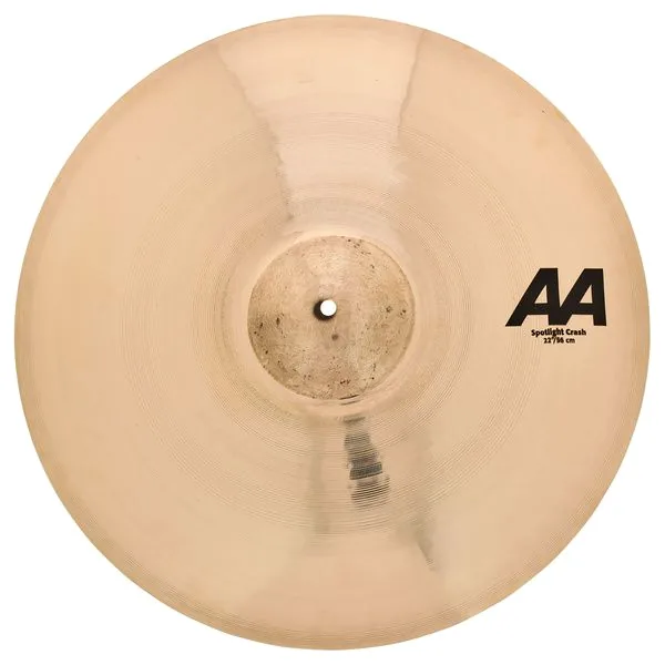 Sabian 22" AA Spotlight Crash detail 2