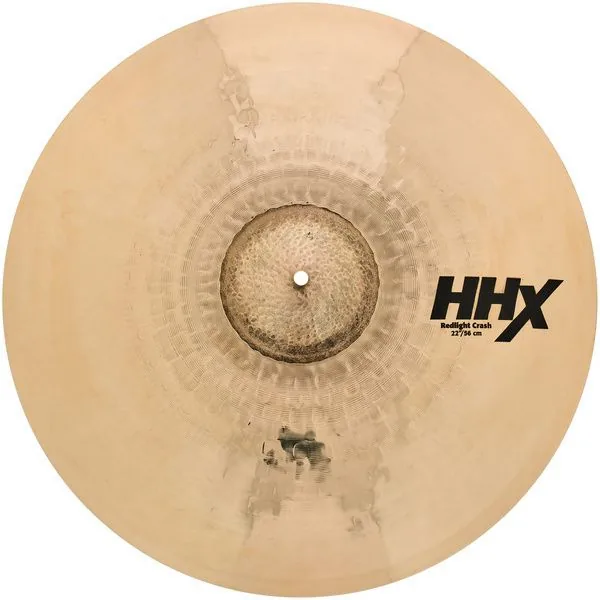 Sabian 22" HHX Redlight Crash detail 2