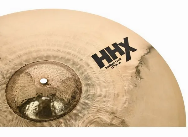 Sabian 22" HHX Redlight Crash detail 4