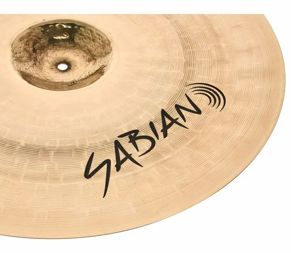 Sabian 22" HHX Redlight Crash detail 5
