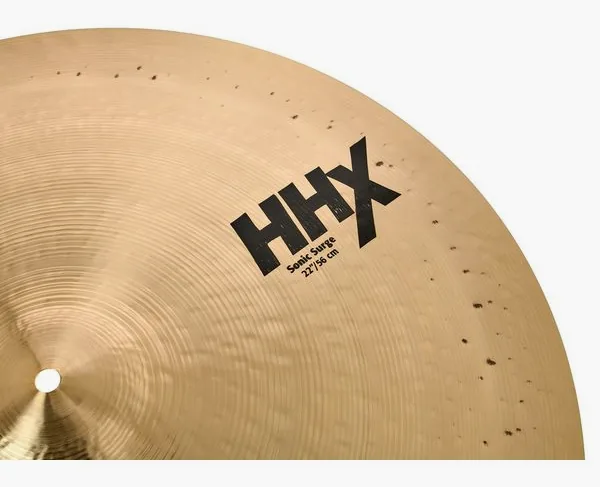 Sabian 22" HHX Sonic Surge detail 4