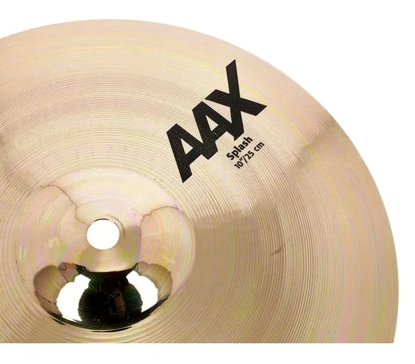 Sabian 10" AAX Splash detail 3