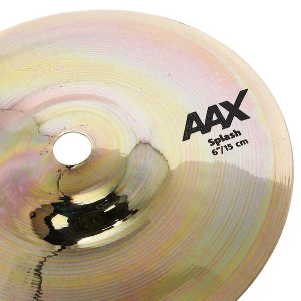 Sabian 06" AAX Splash detail 3