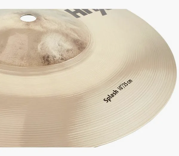 Sabian 10" HHX Splash detail 4