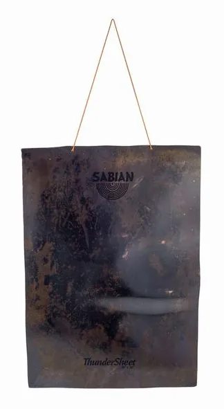 Sabian Thundersheet 18"x26" detail 2