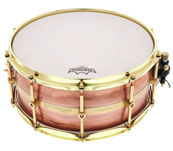 Schagerl Drums 14"x6,5" Persephone Snare Drum vooraanzicht