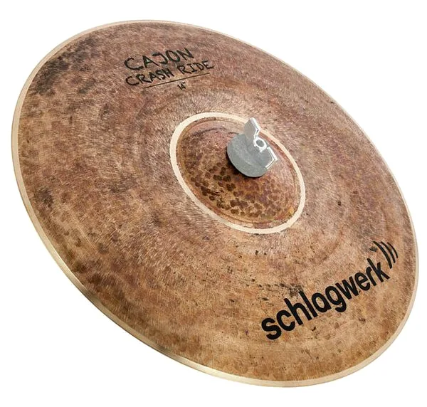 Schlagwerk 14" Cajon Crash-Ride vooraanzicht