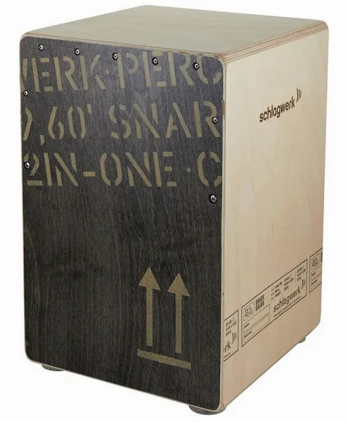 Schlagwerk CP403BLK Cajon Black Edition vooraanzicht