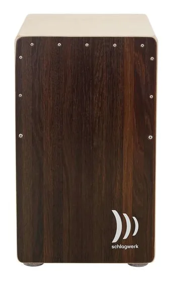 Schlagwerk CP408 2inOne Cajon Dark Oak detail 2