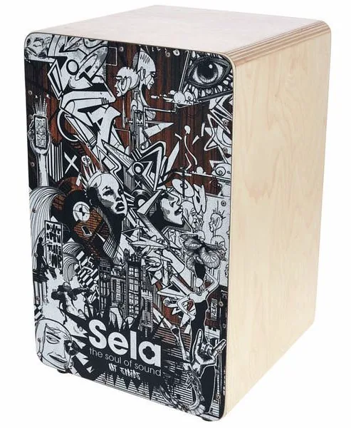 Sela SE 173 Art Series Sketch Cajon detail 2