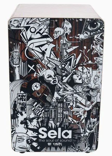 Sela SE 173 Art Series Sketch Cajon detail 3