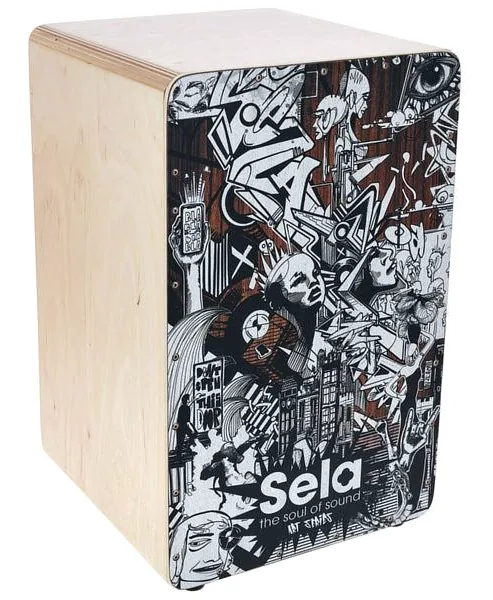 Sela SE 173 Art Series Sketch Cajon detail 4