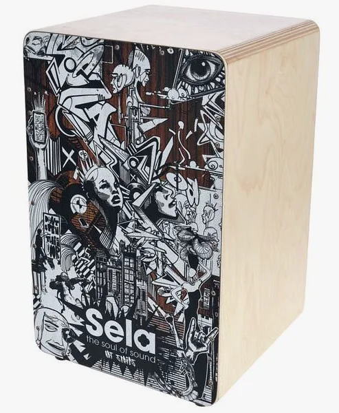Sela SE 173 Art Series Sketch Cajon vooraanzicht