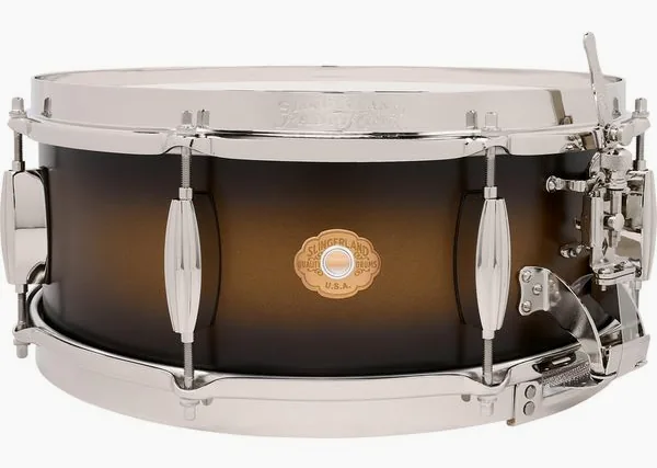Slingerland 14"x5.5" Radio King Maple BG detail 2