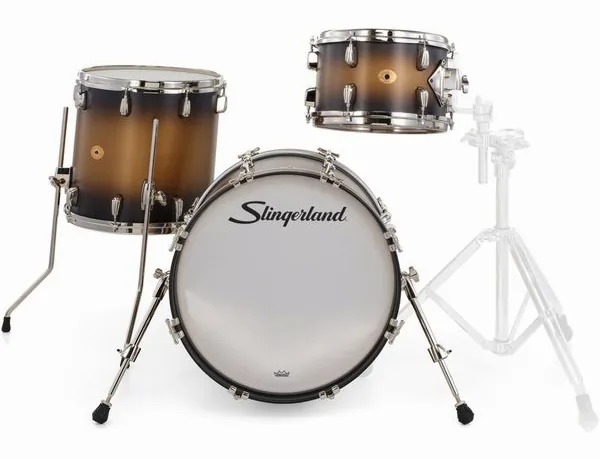 Slingerland 18" Radio King 3pc Kit BG detail 3