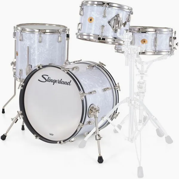 Slingerland 18" Radio King 4pc w/Snare WMP detail 2