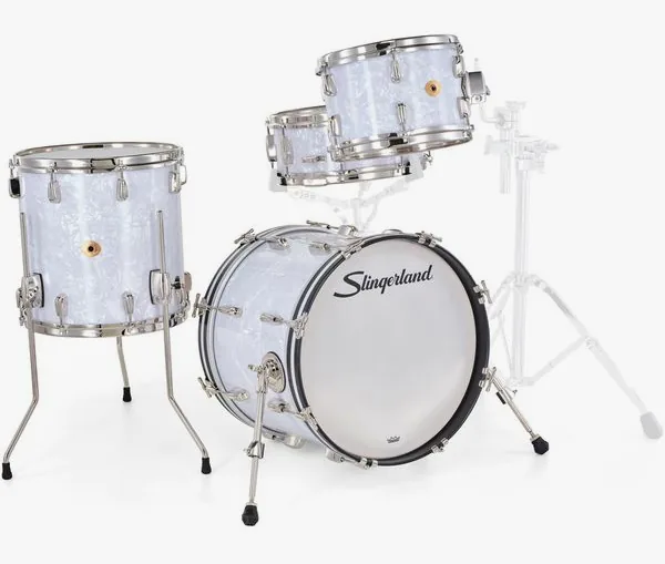 Slingerland 18" Radio King 4pc w/Snare WMP detail 4