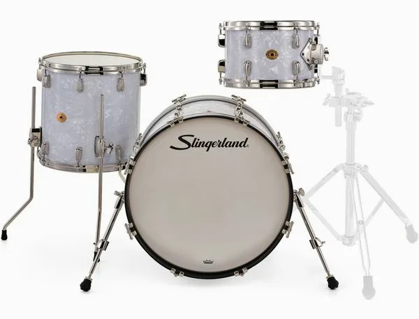 Slingerland 20" Radio King 3pc Kit WMP detail 3