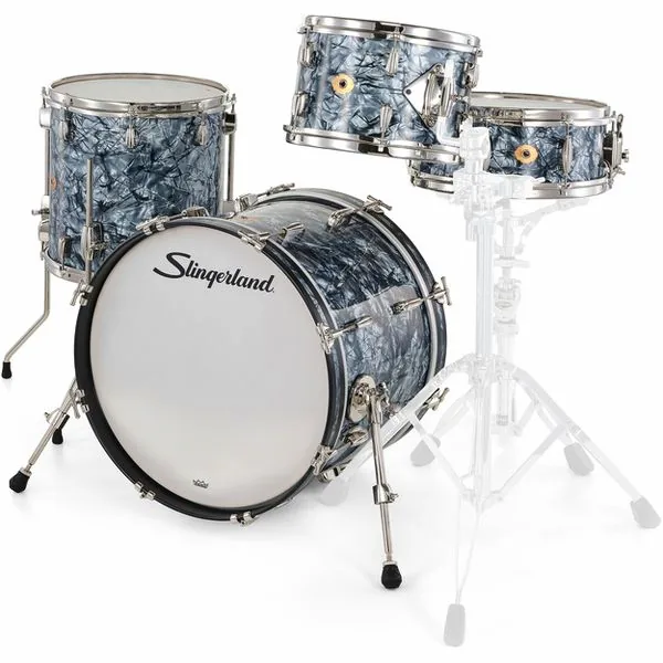 Slingerland 20" Radio King 4pc w/Snare BDP vooraanzicht