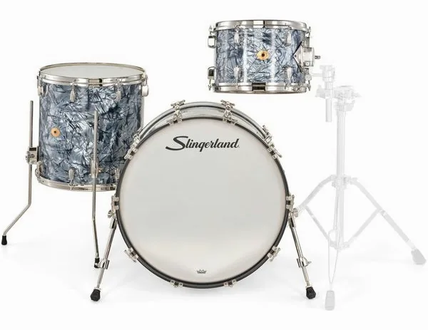 Slingerland 22" Radio King 3pc Kit BDP detail 3